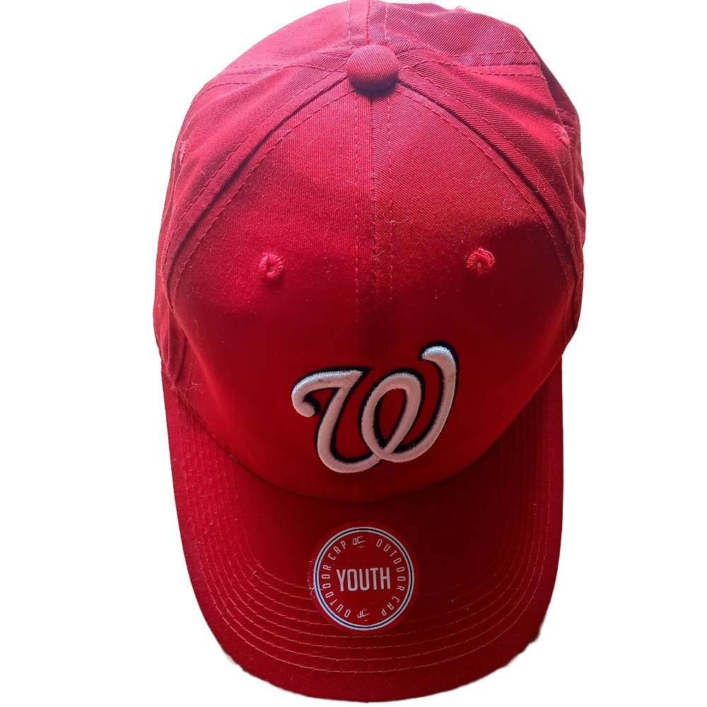 MLB Washington Nationals Logo Youth Hat Outdoor Caps